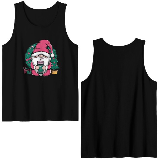 santa claus Double Sided Tank Tops