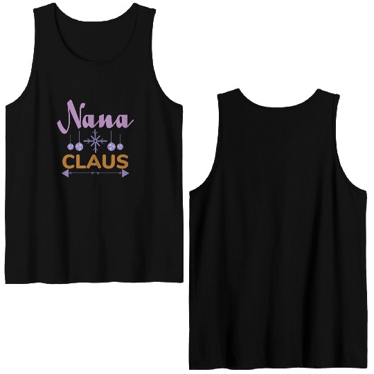 Nana Claus Double Sided Tank Tops