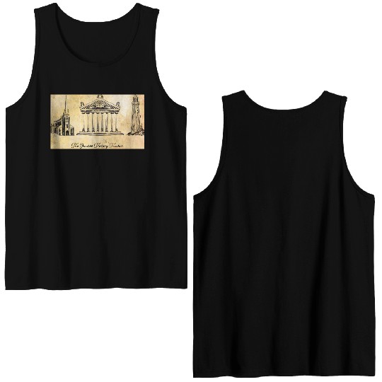 The greatest history teacher Double Sided Tank Tops