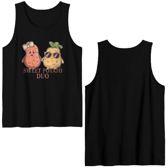 Sweet Potato Duo Double Sided Tank Tops