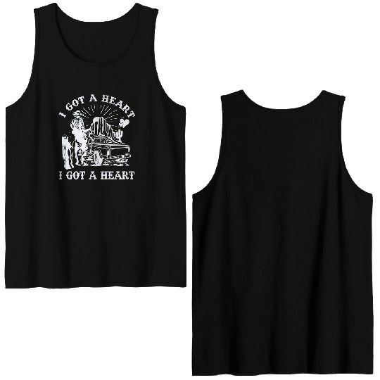 I Got A Heart Like A Truck Double Sided Tank Tops