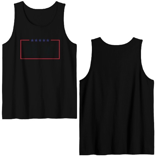 Trump 45 47 President Donald Trump Double Sided Tank Tops