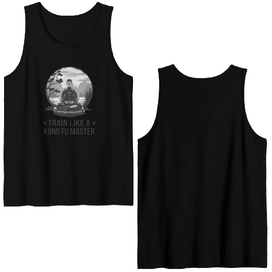 Master Kung Fu Spirit Double Sided Tank Tops