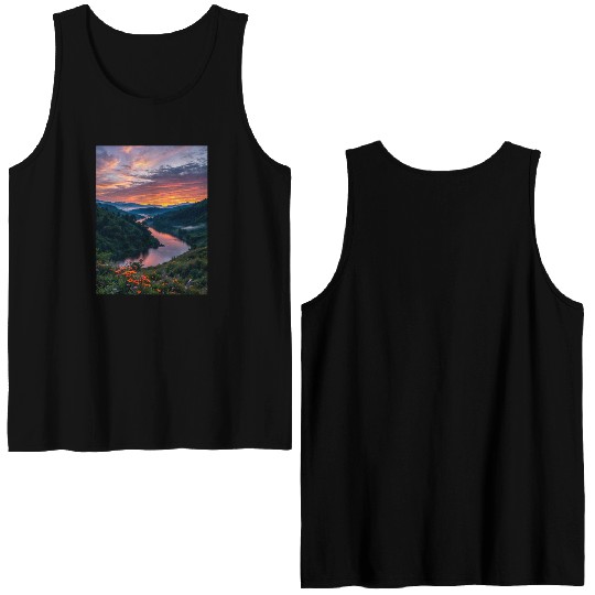 Twilight Riverbend Double Sided Tank Tops