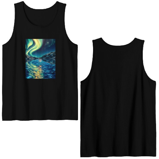 Crystal Lake of Aurora Double Sided Tank Tops