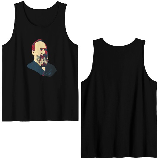 President James Abraham Garfield Double Sided Tank Tops