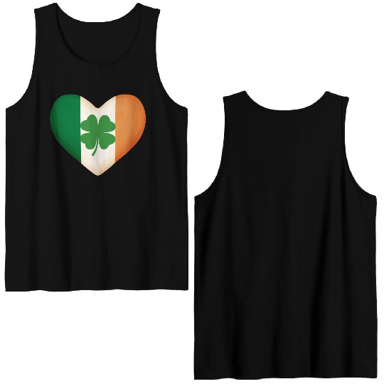 st patricks day;Ireland;irish music;st patrick Double Sided Tank Tops