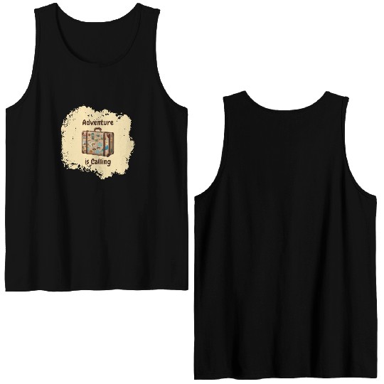 Adventure is Calling Double Sided Tank Tops