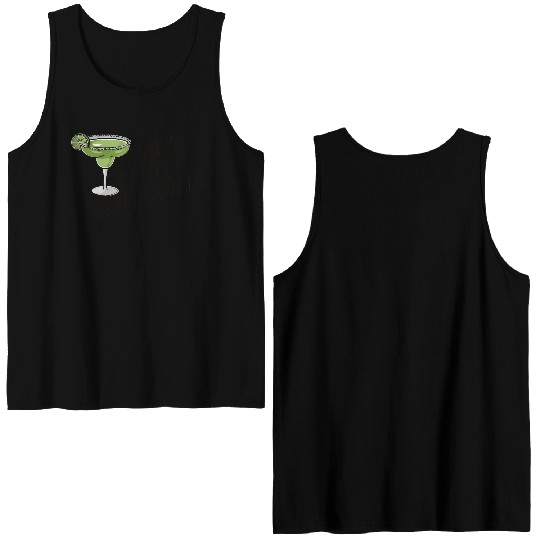 Mama needs a margarita Double Sided Tank Tops