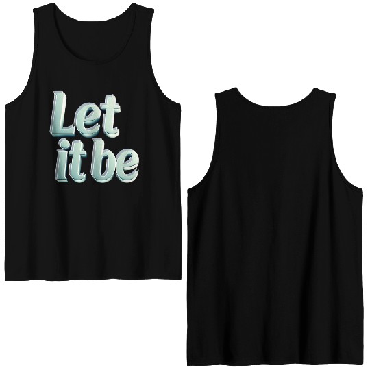 LIB – Peaceful & Inspirational Double Sided Tank Tops