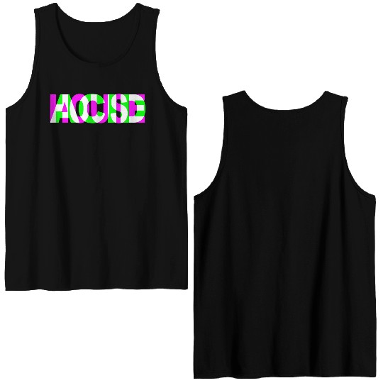 Acid House Techno Raver Double Sided Tank Tops