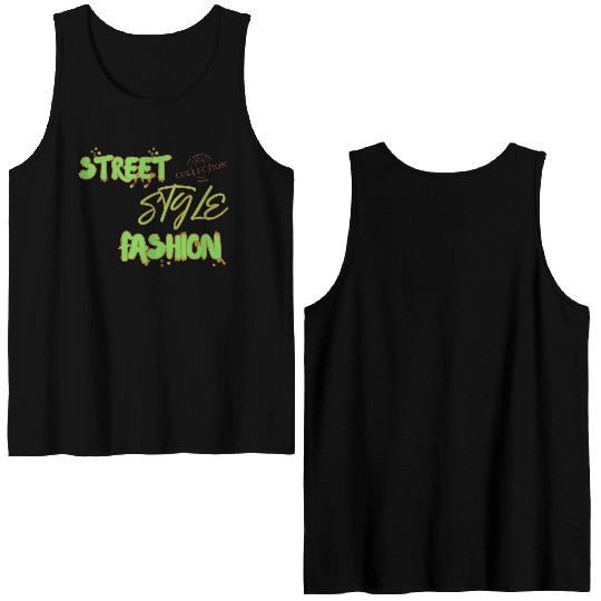 Street Style Design by Tavia Linen Double Sided Tank Tops