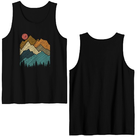 Vintage Wilderness Double Sided Tank Tops