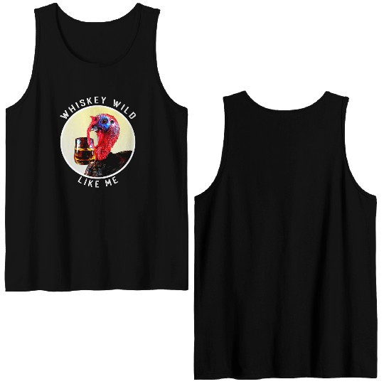 Silly Derby Phrase Funny Hat Horse Racing Bourbon Double Sided Tank Tops