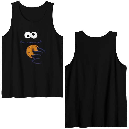 Sesame Street Costume Design Cookie Monster Double Sided Tank Tops