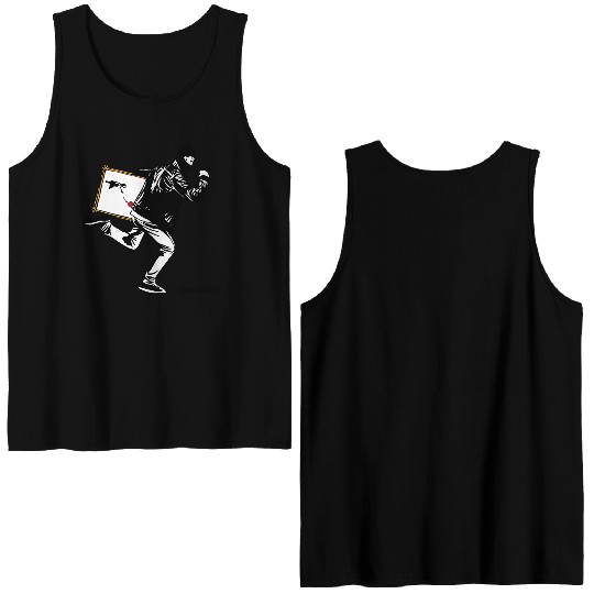 HappyToast Stolen Banksy Double Sided Tank Tops