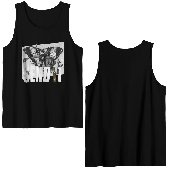 Send lawyers guns and money Double Sided Tank Tops
