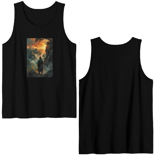 Twilight Ronin Solitude at the Edge Double Sided Tank Tops