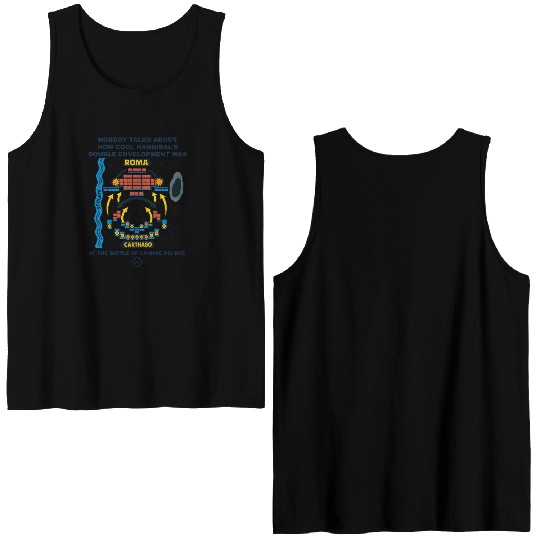 Military Tactic Appreciation - Double Envelopment Double Sided Tank Tops