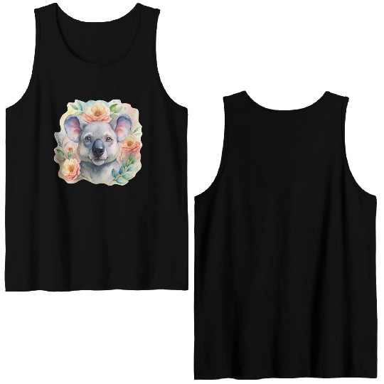 Bloo the Dreaming Koala Double Sided Tank Tops