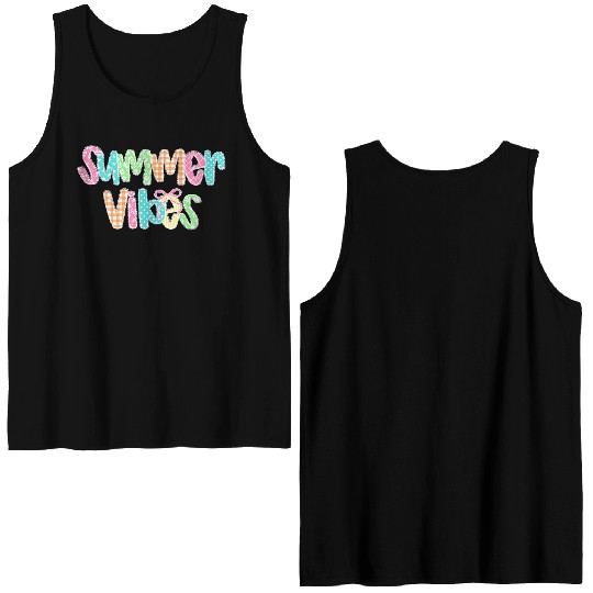Preppy Summer Vibes Double Sided Tank Tops