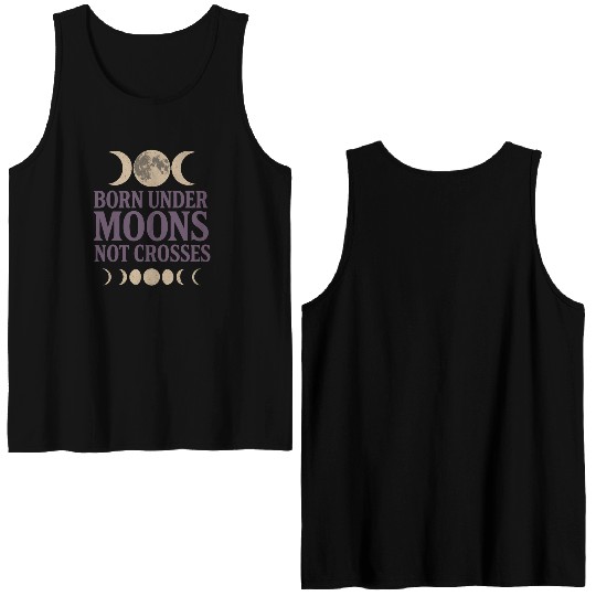 Pagan Pride Wiccan Lifestyle Earth Magic Witch Double Sided Tank Tops
