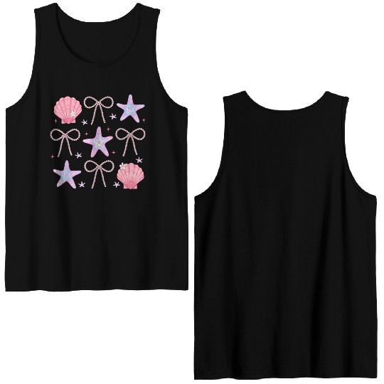 Under the Sea Sparkle Double Sided Tank Tops