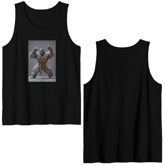 Sumo Gorilla Warrior Double Sided Tank Tops