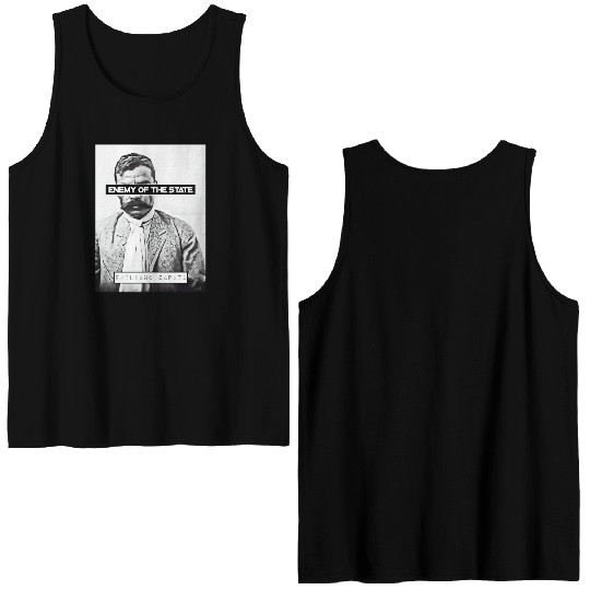 Emiliano Zapata (EOTS) (B&W) Double Sided Tank Tops