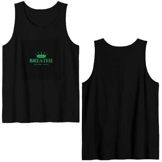 Breathe Rise Grind Thrive Flow Double Sided Tank Tops