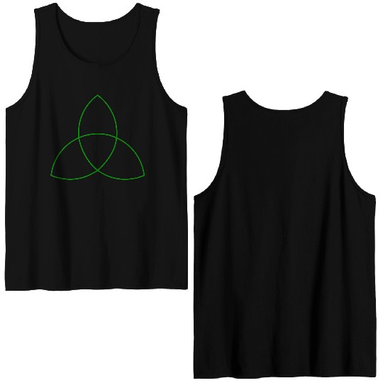Triquerta (Celtic knot) Double Sided Tank Tops