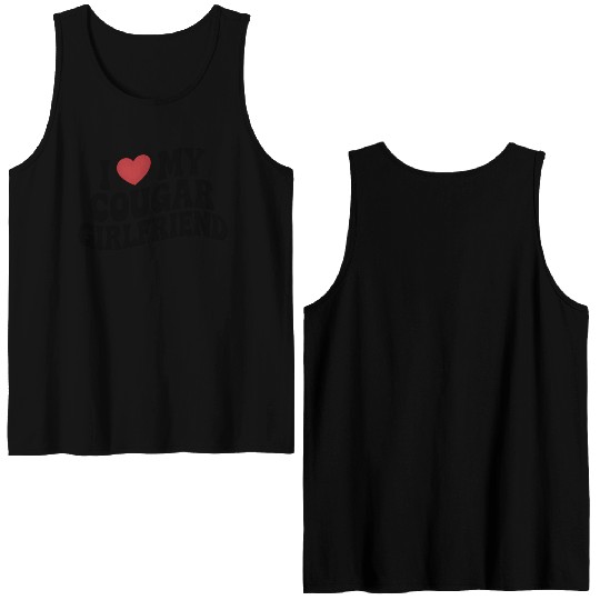 Love for My Cougars Girl Friend Double Sided Tank Tops