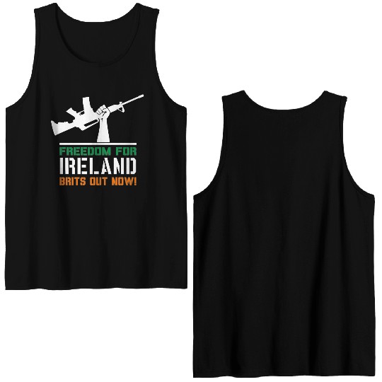 Freedom for Ireland! Double Sided Tank Tops