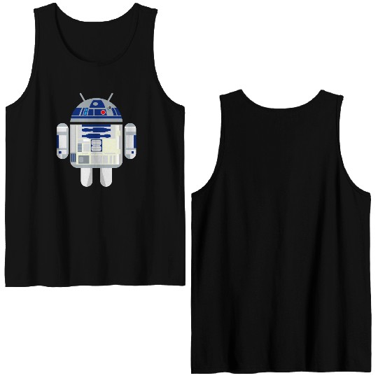 R2D2 Android Double Sided Tank Tops