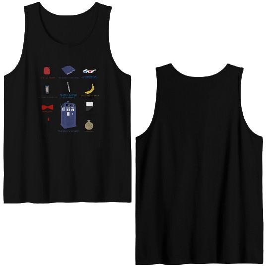 Doctor Who Items Double Sided Tank Tops