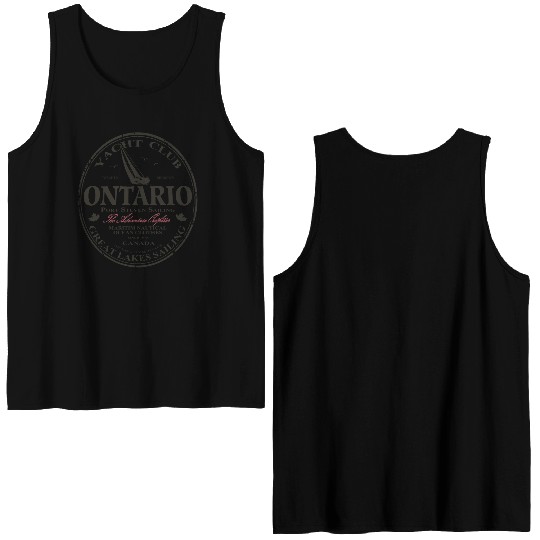 Ontario Sailing - Great Lakes Double Sided Tank Tops