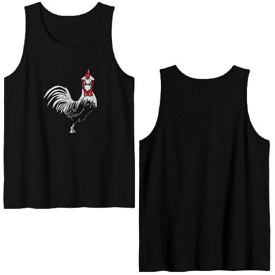Cock funny Double Sided Tank Tops