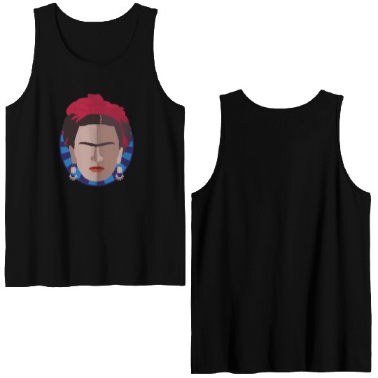 TGIF | Thank God it's Frida Kahlo Double Sided Tank Tops