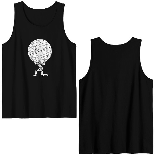 Funny Star Wars Stormtrooper art Double Sided Tank Tops