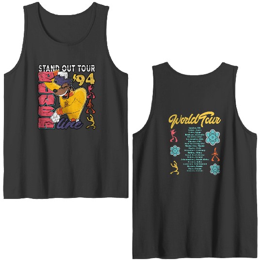 Powerline Disney Stand Out Tour 94 Double Sided Double Sided Tank Tops