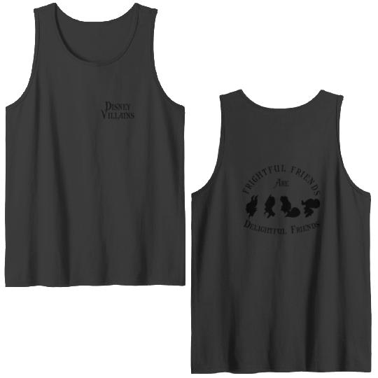 Frightful Friends - Disney Villains - Double Sided Tank Tops