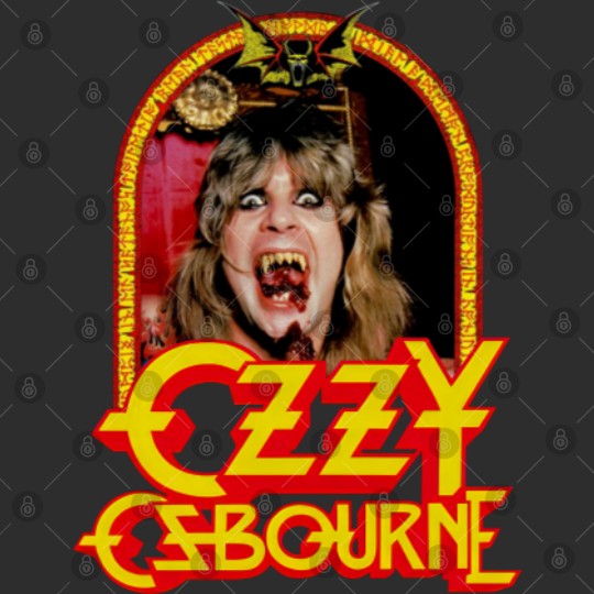 Ozzy Osbourne Speak Of The Devil Tour Concert Double Sided Tank Tops, Ozzy Osbourne Double Sided Tank Tops