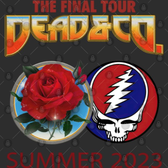 Dead and Company  2023 Final Tour Double Sided Tank Tops,