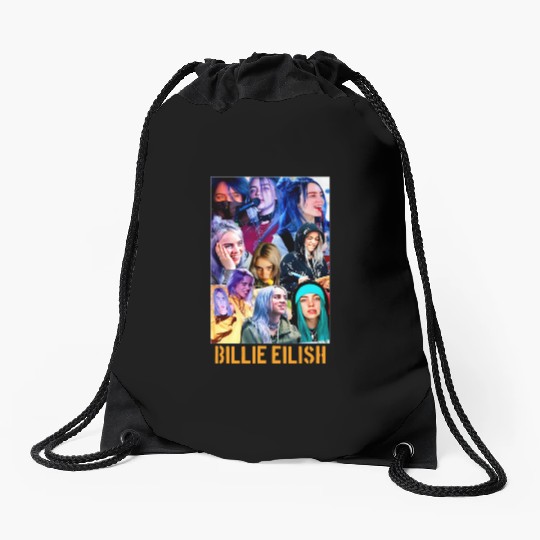 Billie Eilish Eras Tour Racerback Drawstring Bags