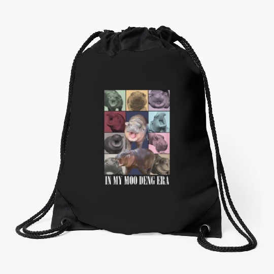 Moo Deng Eras Tour, Moo Deng Drawstring Bags