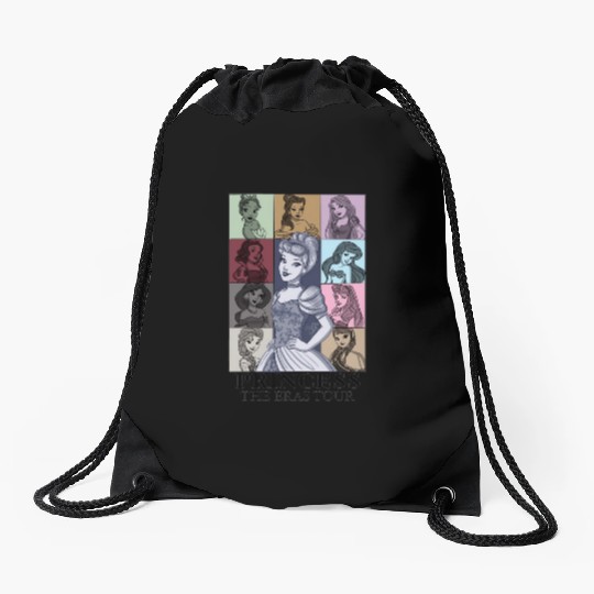 Princess Eras Tour Drawstring Bags