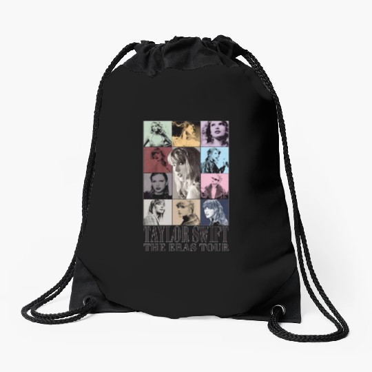 Poster Eras Tour Drawstring Bags