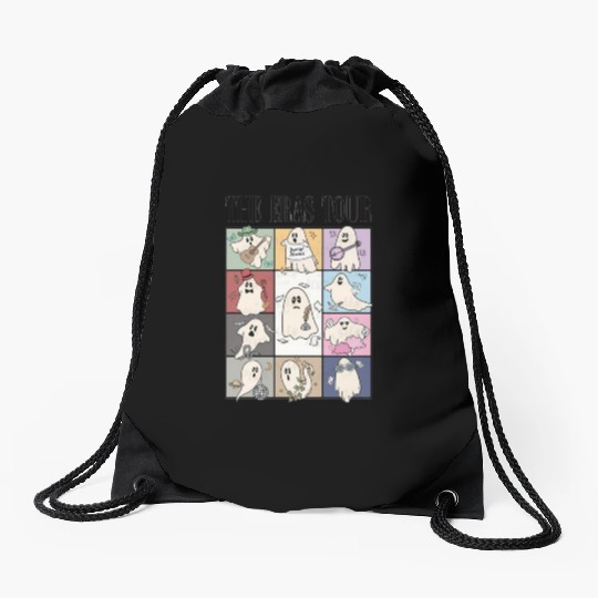 The Ghosts Eras Tour Drawstring Bags