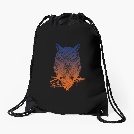 owl Drawstring Bags