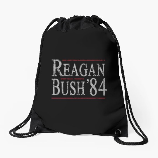 Reagan Bush 84 Drawstring Bags